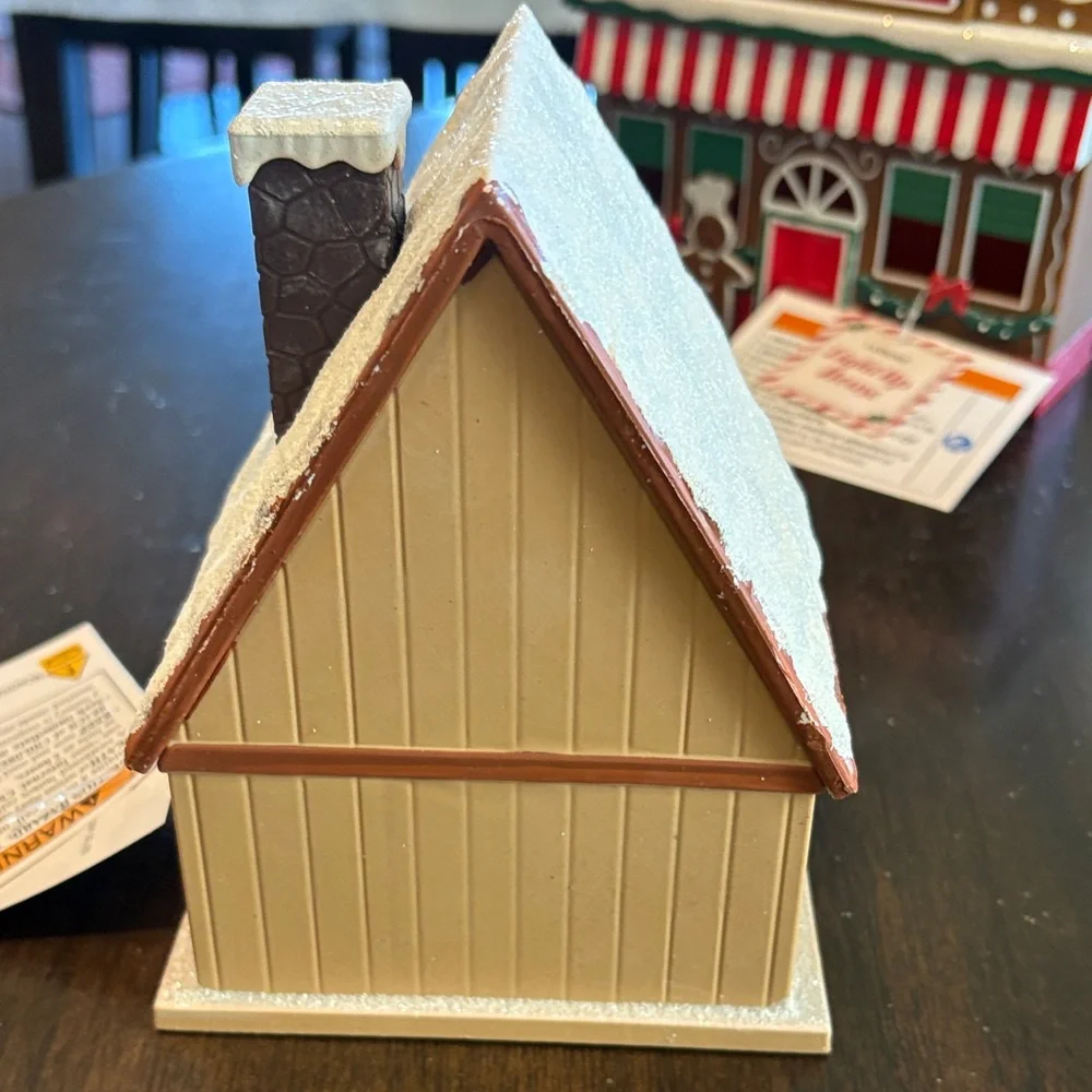 Festive Target Holiday Village Set with Red Target Store